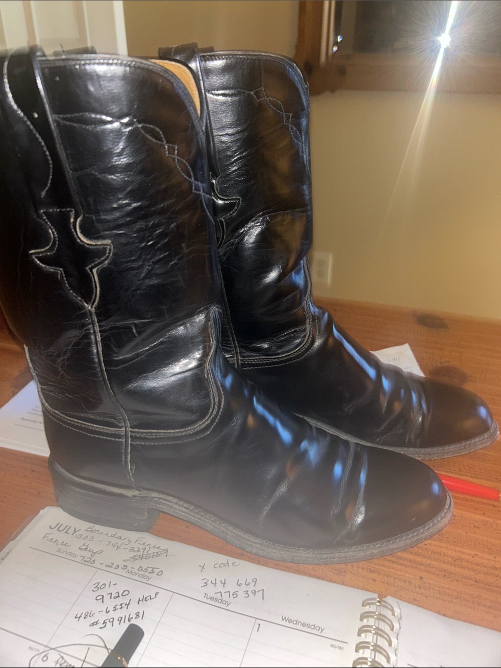 Lucchese brand. Women size 7b